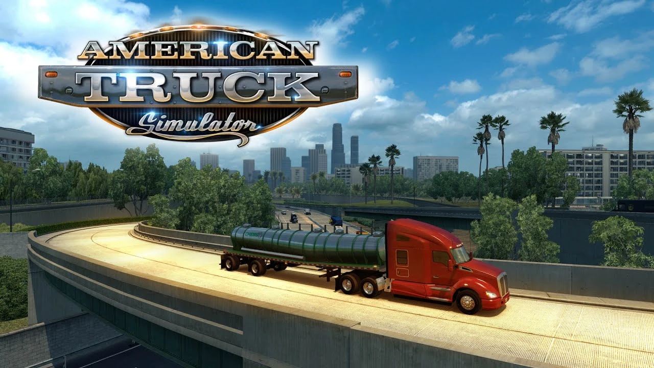 American Truck Simulator Game Trailer