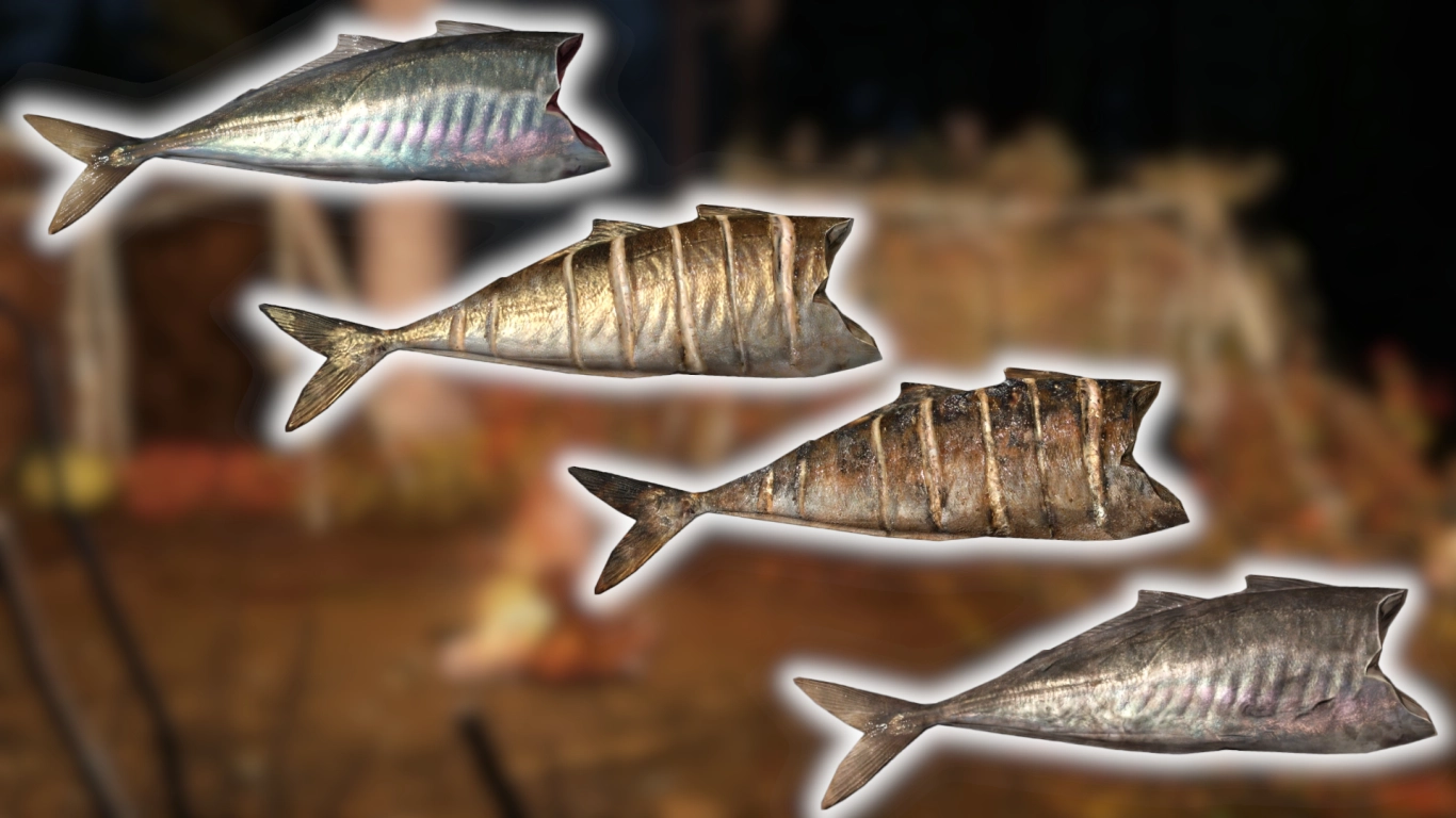 DayZ fisk: bagning, kogning og tørring
