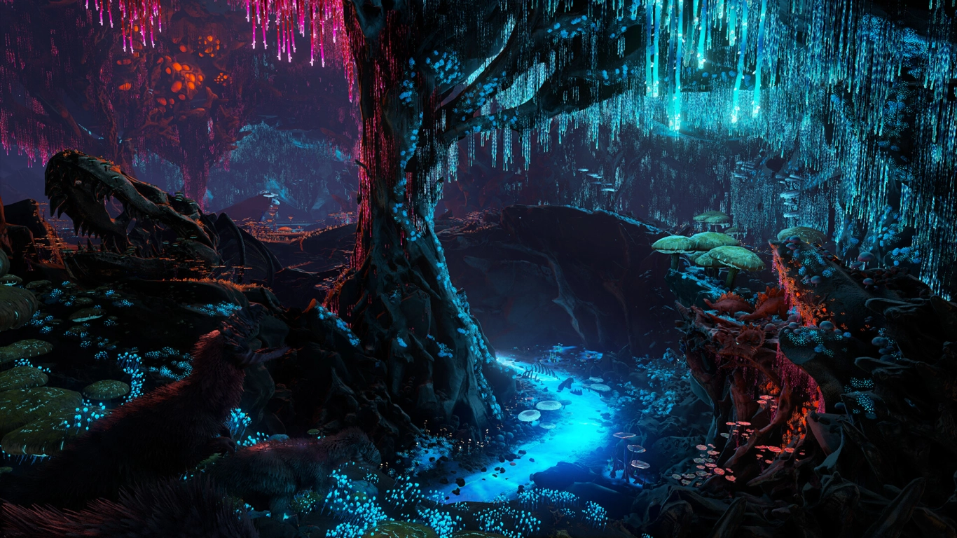 Onderwaterwezens in ARK: Aquatica – bioluminescente vissen en diepzeeroofdieren
