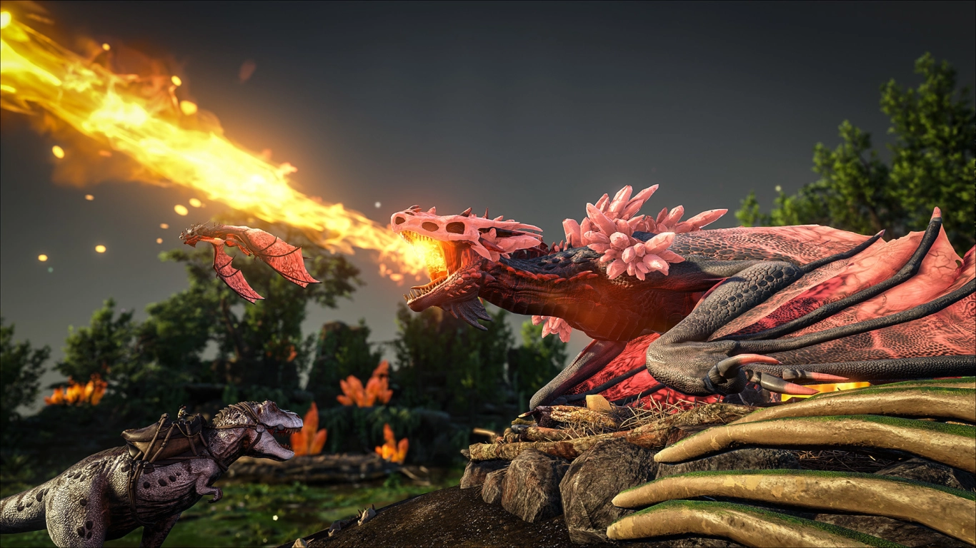 ARK Crystal Isles: Community-Bauprojekte und traumhafte Aussicht für Screenshots