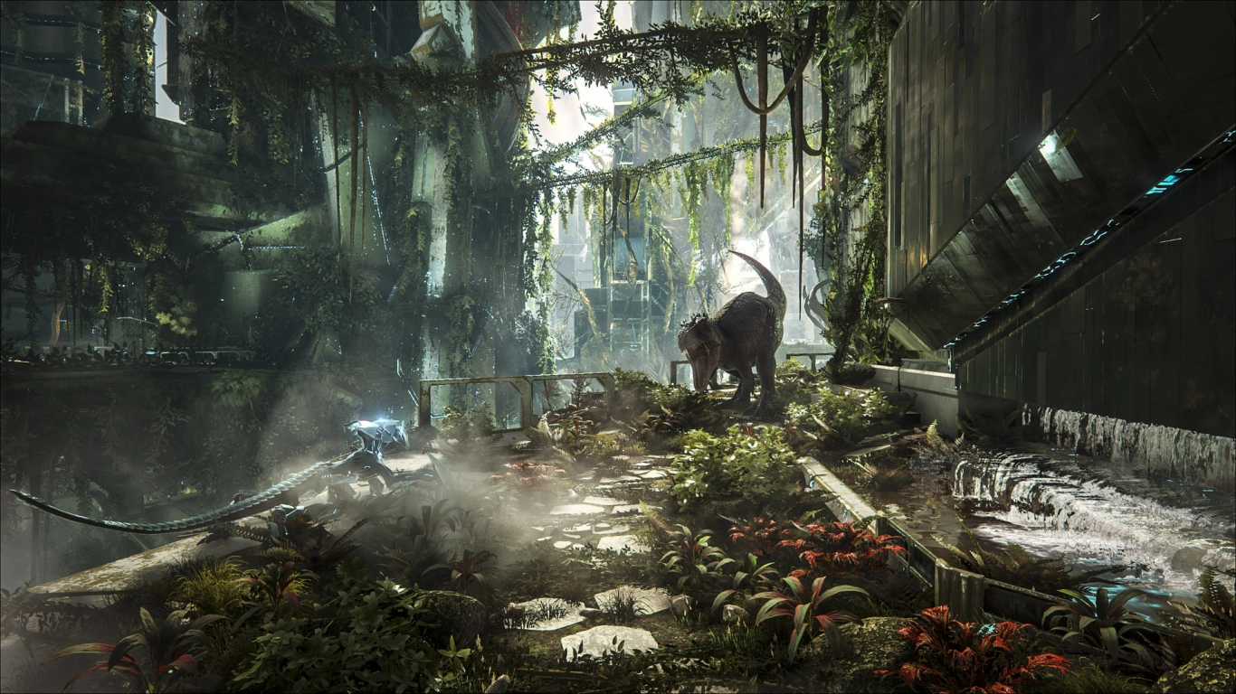 Defense-missies in ARK Extinction: Orbital Supply Drops en elementaders in Sanctuary