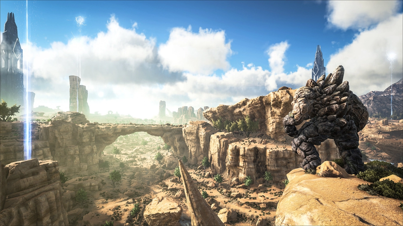 Zandstorm, hittegolf en nachtelijke kou in ARK: Scorched Earth