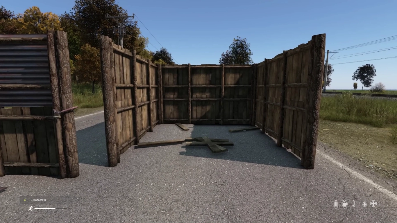 Vakttorn som basbyggnad i DayZ