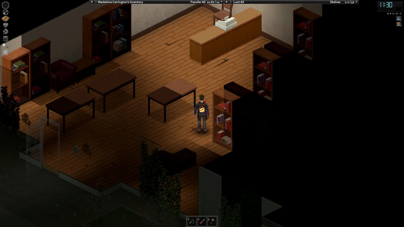 Bibliotek Project Zomboid
