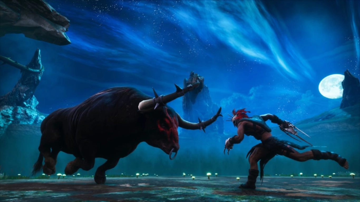 Conan Exiles Savage Frontier compañeros animales: lobos, osos y panteras en el entorno de la frontera