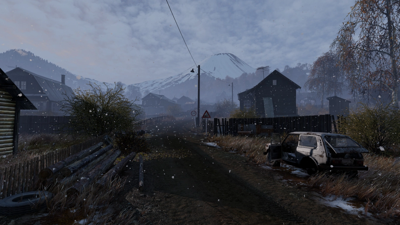 Mapa e ambiente de DayZ Frostline
