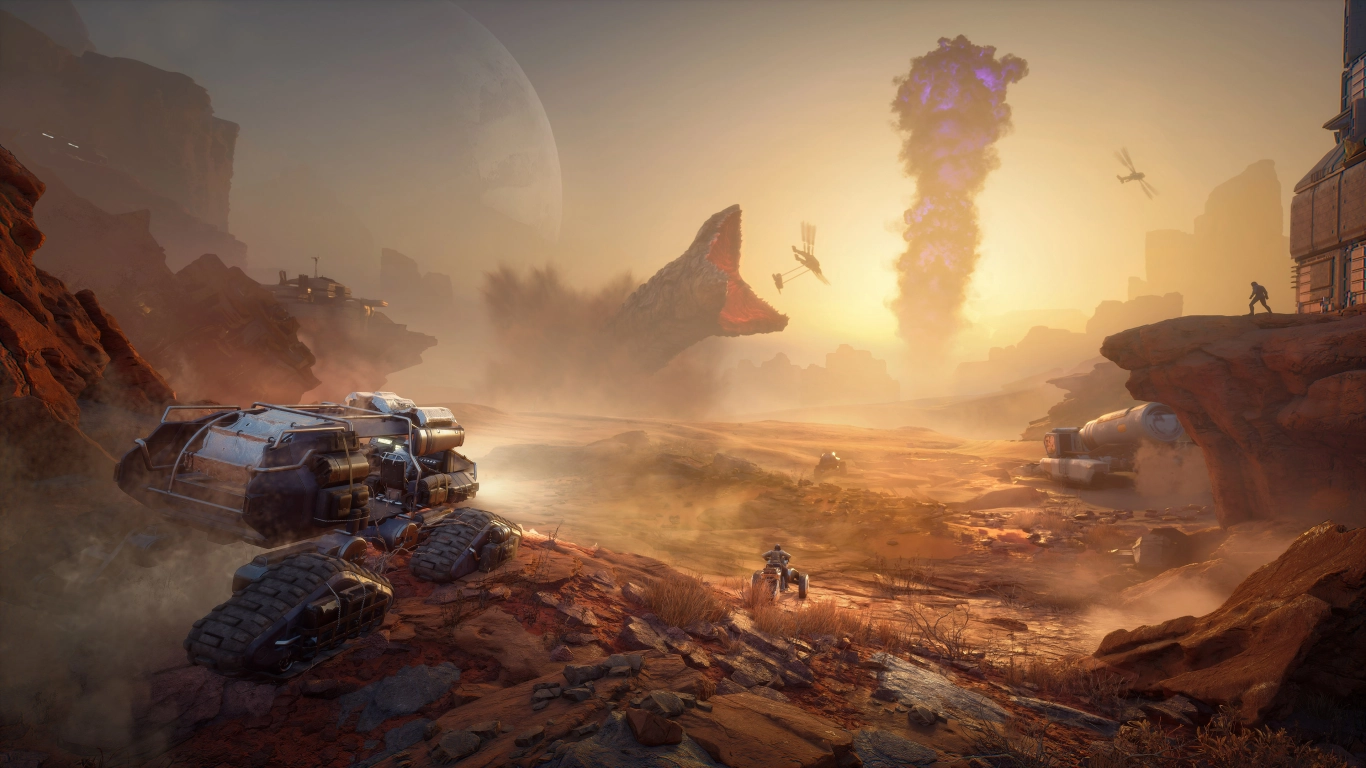 Filmic Archive DLC with 73 Sardaukar building pieces and iconic outfits in Dune Awakening
