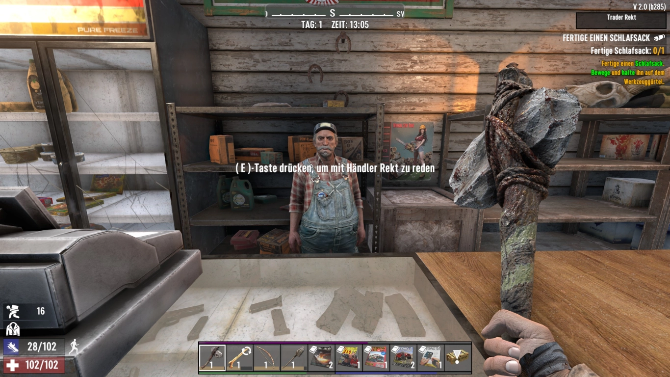 Skillpoint og Perks i 7 Days to Die 2.0: anbefalinger til starten