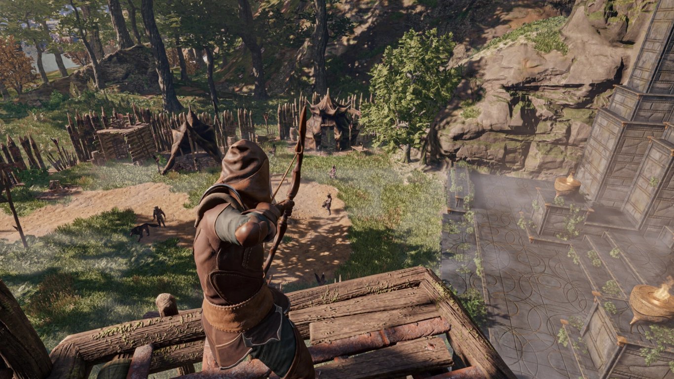 Arciere in Enshrouded 1.0: nuove frecce infinite e abilità per il combattimento a distanza
