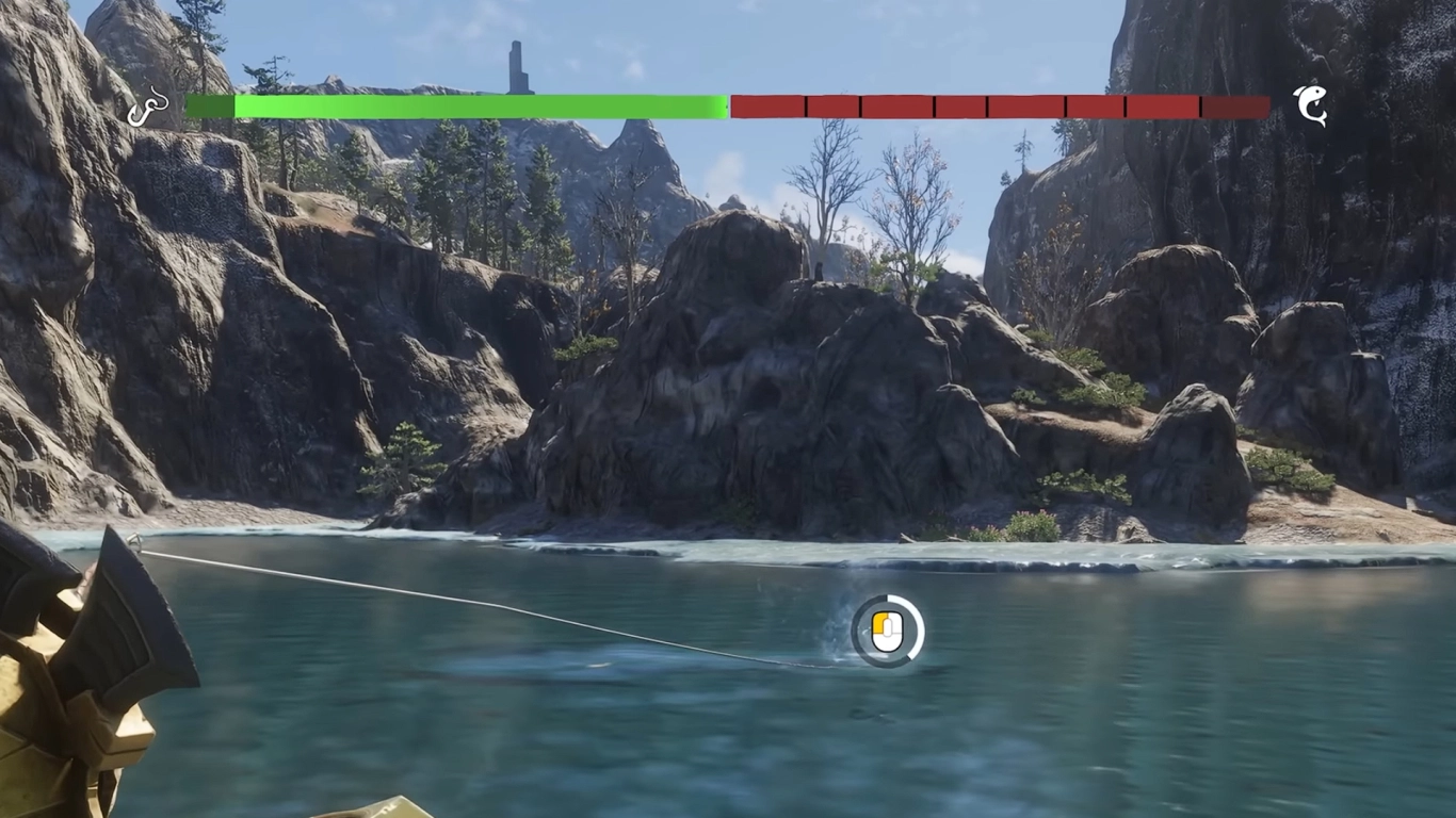 Enshrouded’da olta mini oyunu için adım adım anlatım