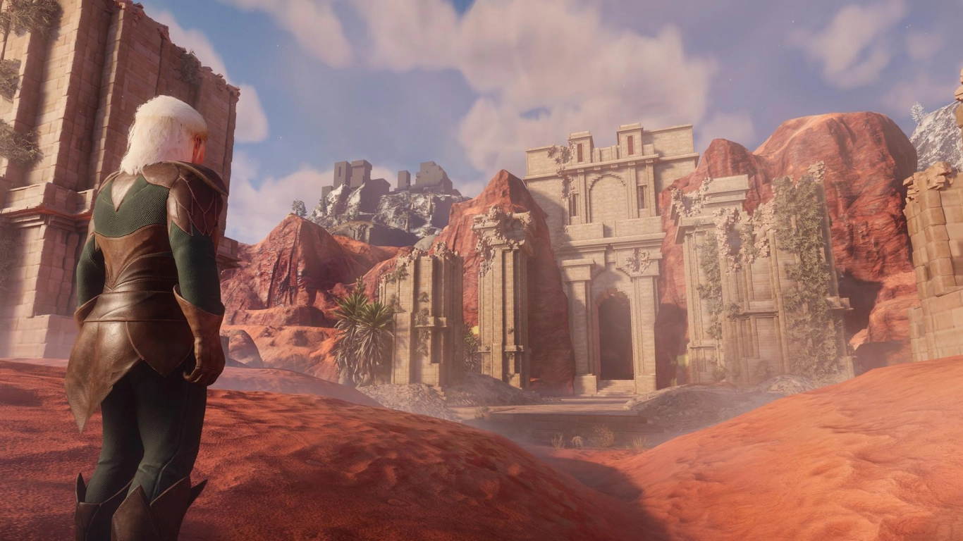 Enshrouded Kindlewastes woestijnlaagland grondstoffen en pantser