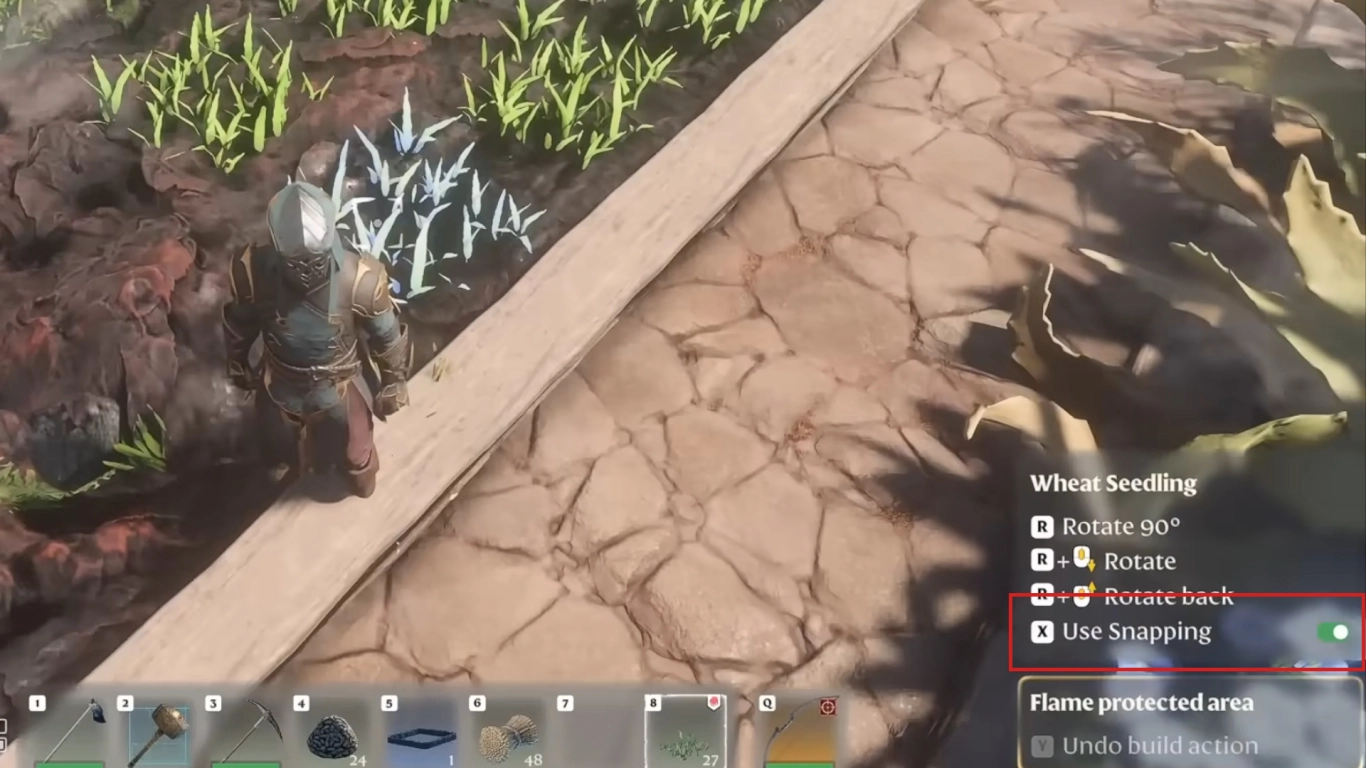 Enshrouded: creare campi, seminare e scegliere il terreno