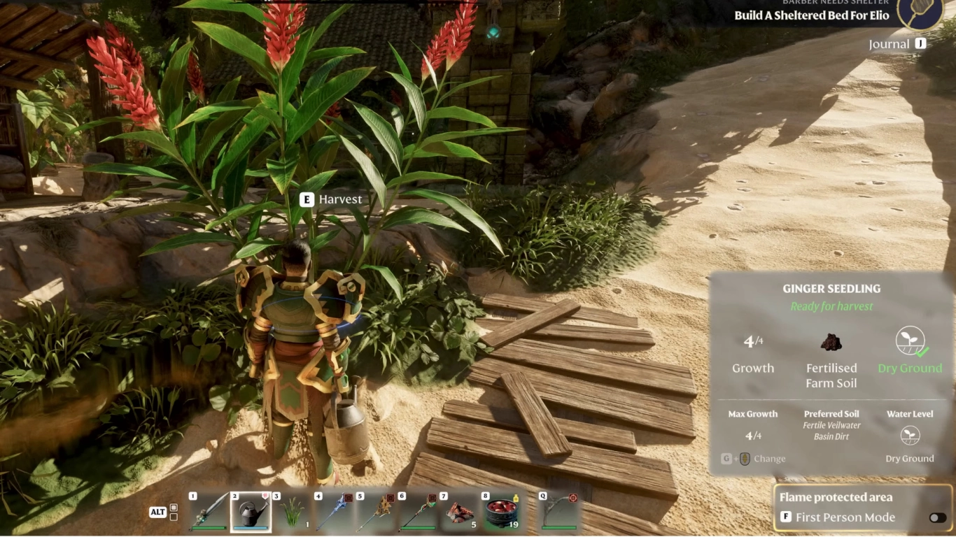 Enshrouded Update 7: annaffiatoio, terreni e nuove meccaniche di farming