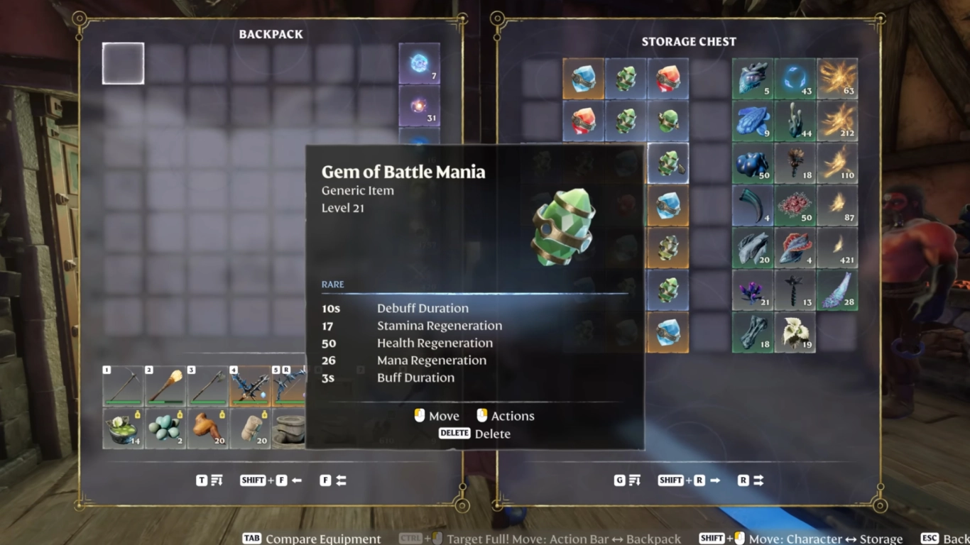 Tipps zum Farmen von Juwelen und archaischer Essenz in Enshrouded