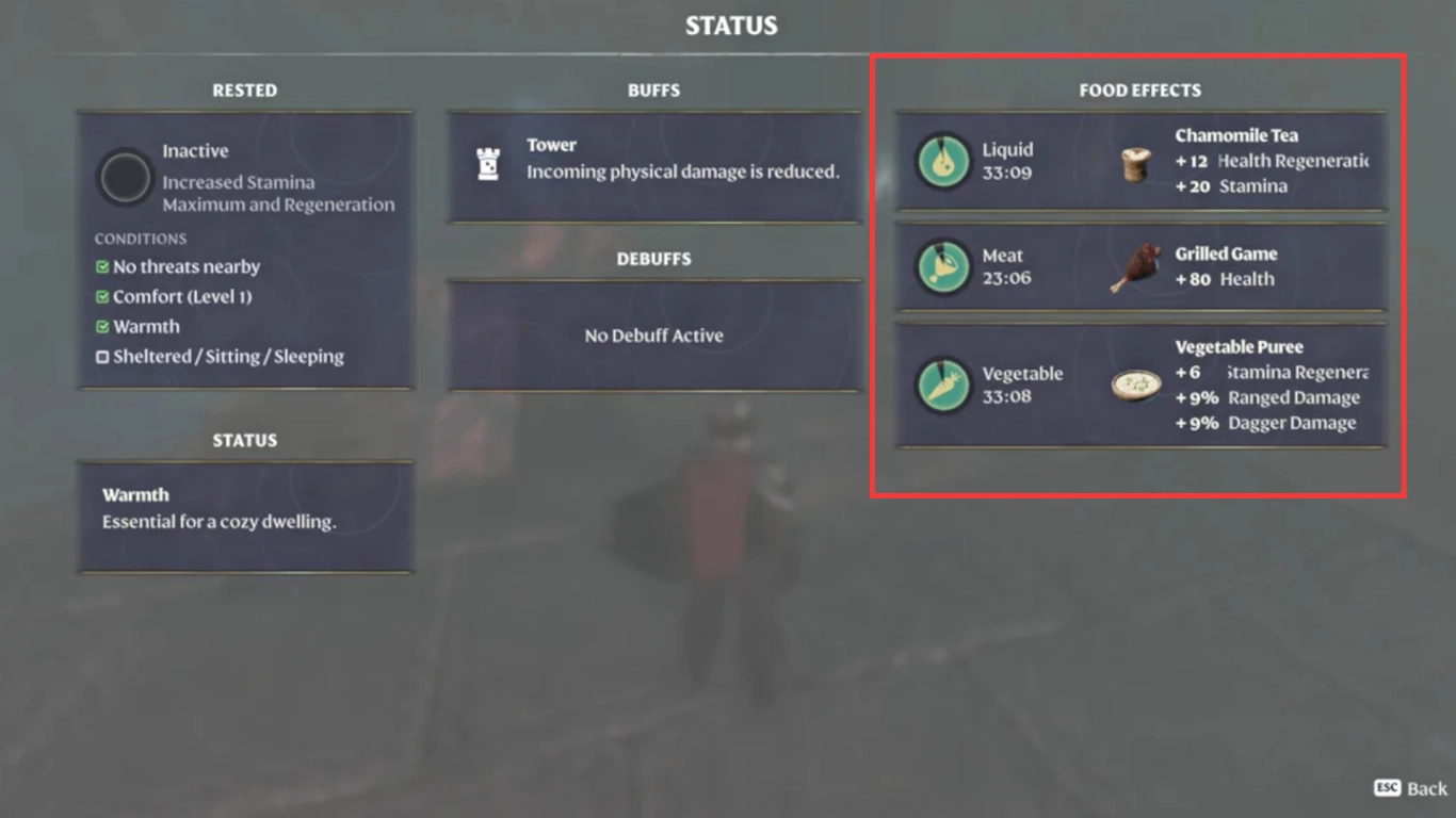 Enshrouded Kochen Guide Grundlagen zu Nahrungsmitteln und Rezepten