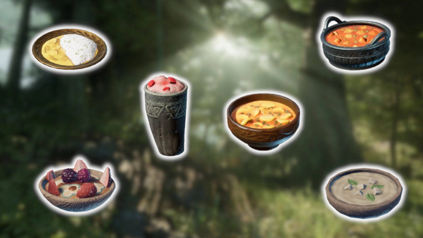 Enshrouded Fische Angeln Rezepte und Unterwasseratmung Buffs