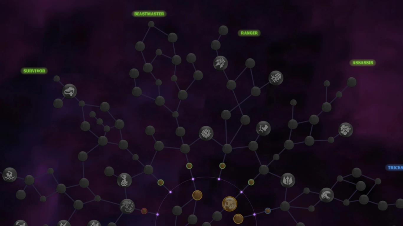 Enshrouded Ranger Skills und Skillbaum Synergien