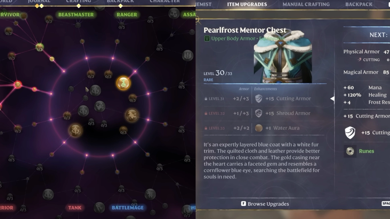Enshrouded uppdatering 8 med omarbetat stridssystem, rustningar och färdighetsträd