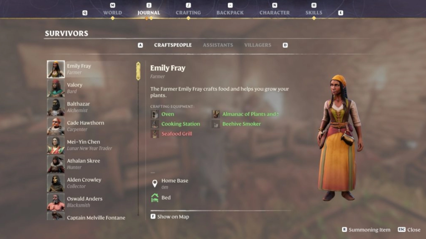 Enshrouded Quests und NPCs für Upgrades in der Basis