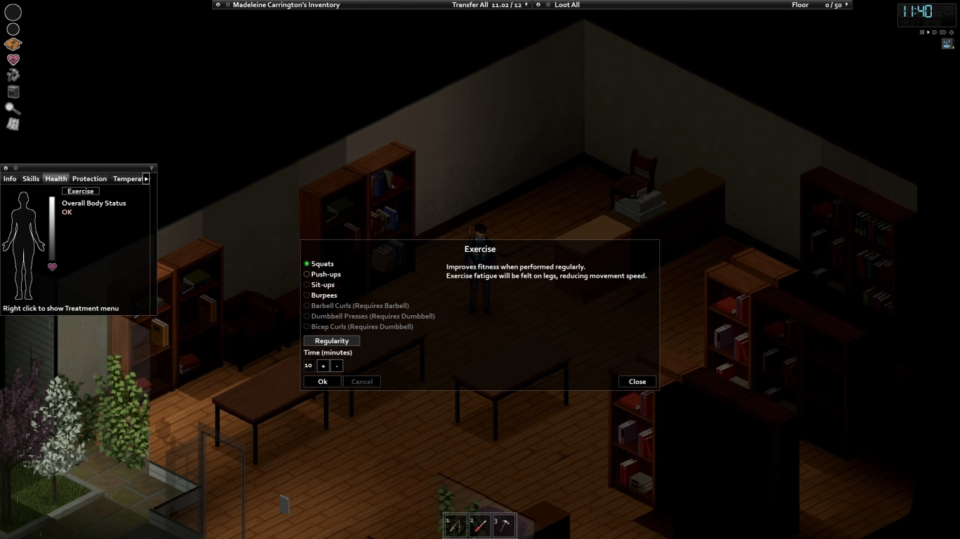 Project Zomboid'de Pasif Yetenekler