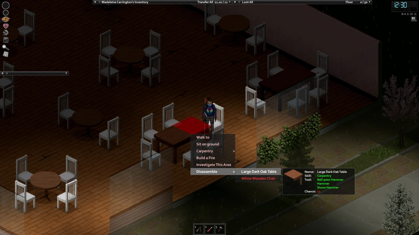 Project Zomboid'de El Sanatları