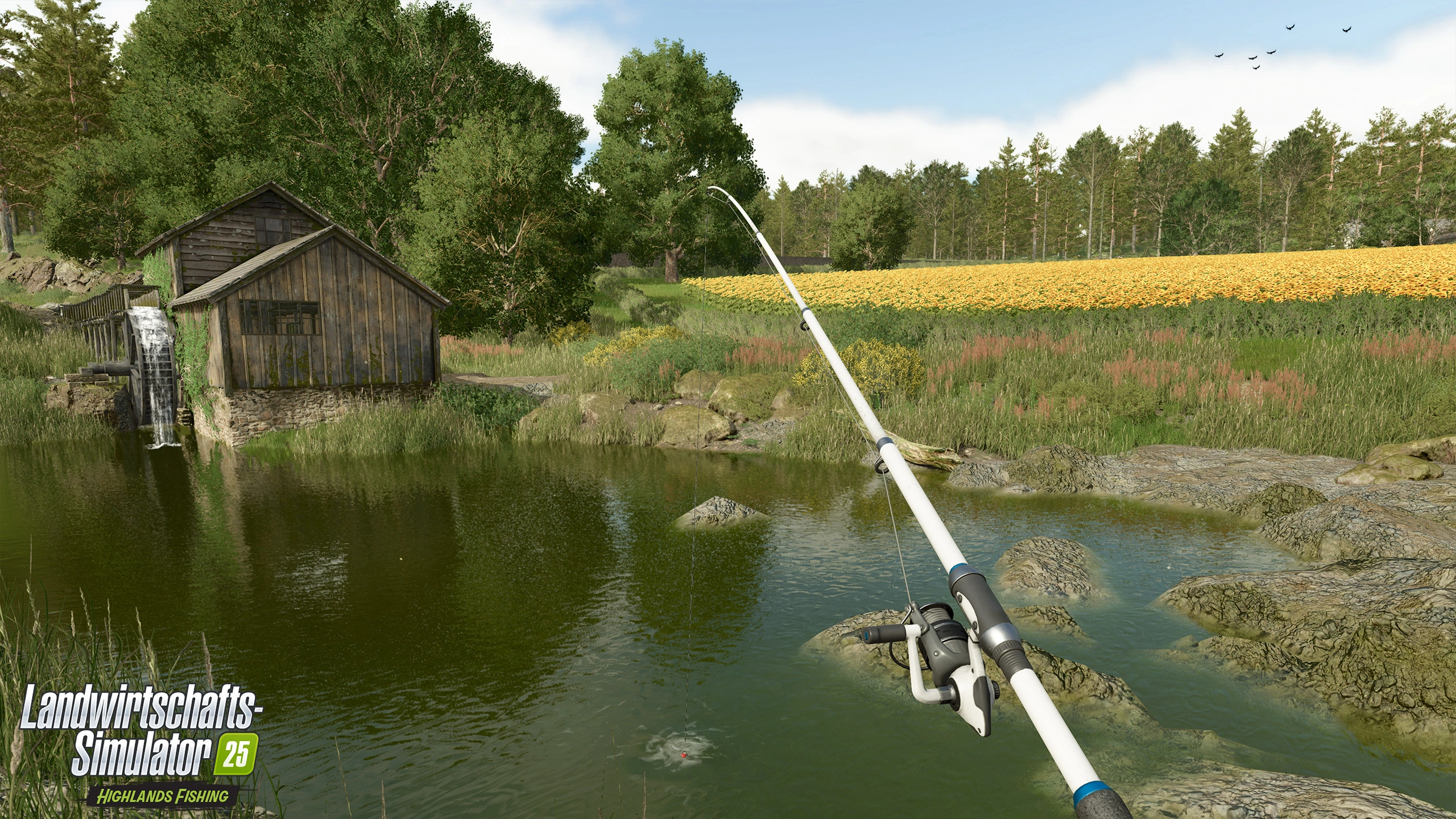 Highlands Fishing Expansion i Farming Simulator 25 med Kinlaig og kystlandskab