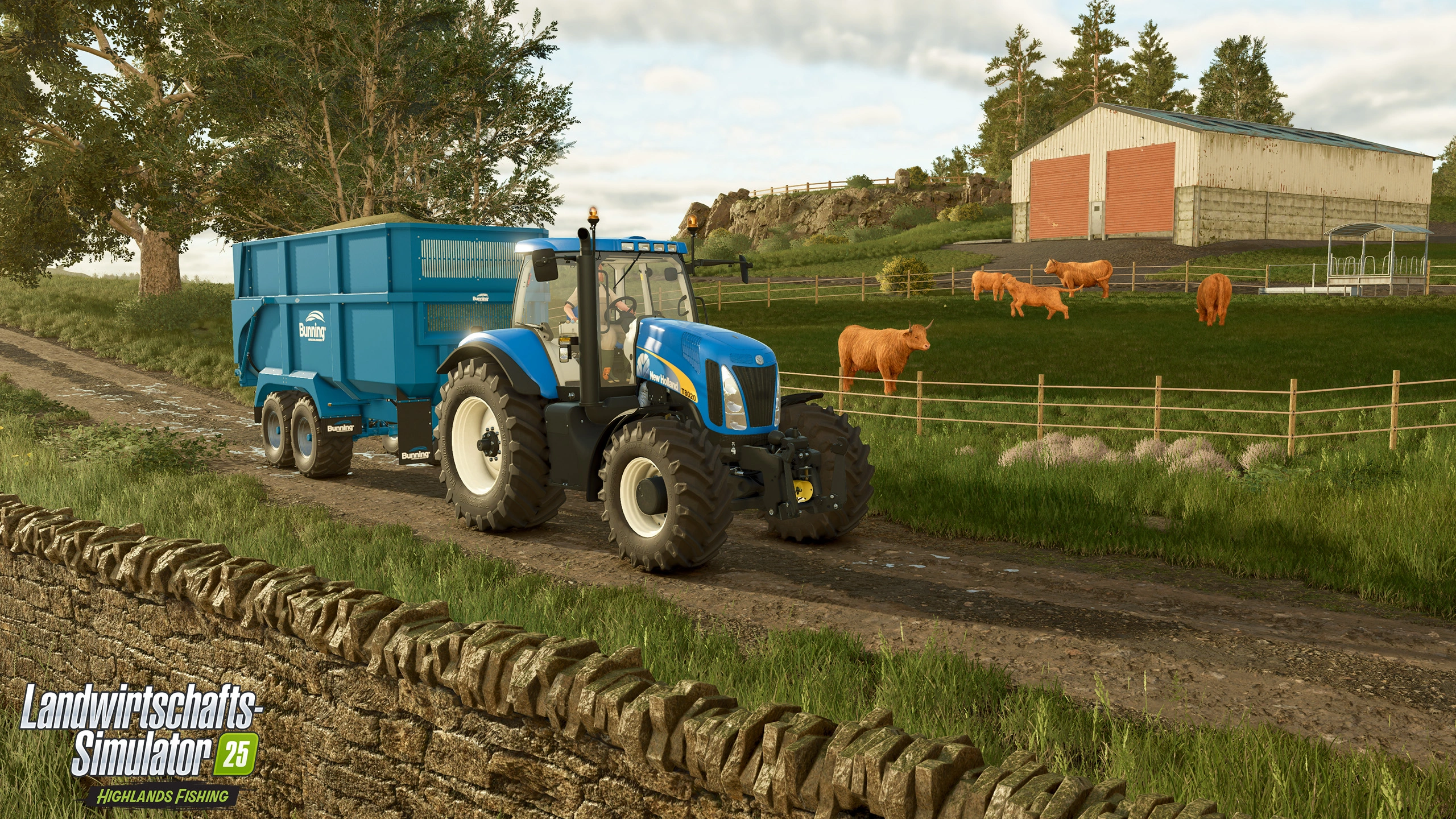 Akvakultur og fiskerbåd i Highlands Fishing Expansion til Farming Simulator 25