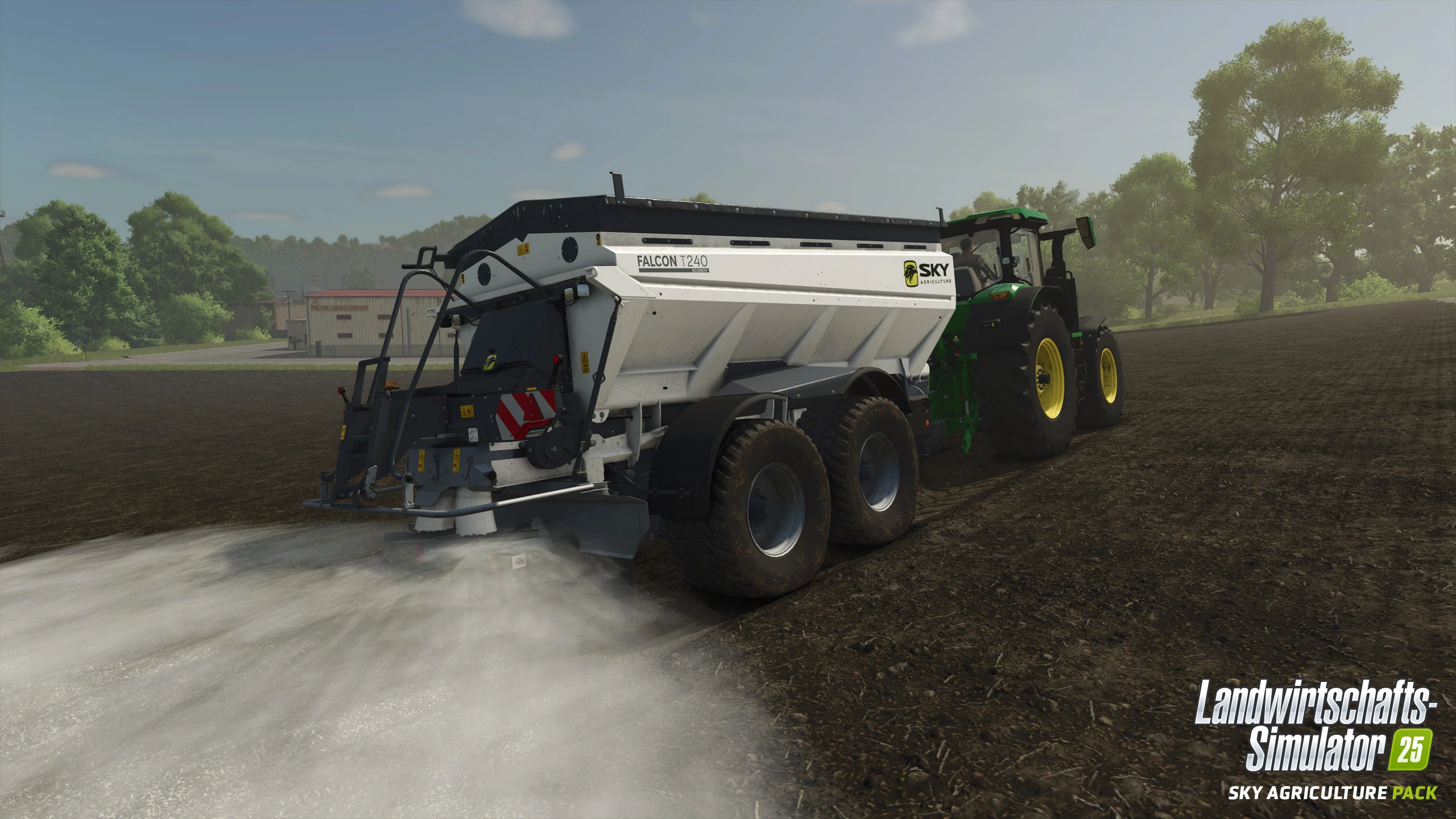 SKY Agriculture Pack in Farming Simulator 25 con seminatrici e spandiconcime