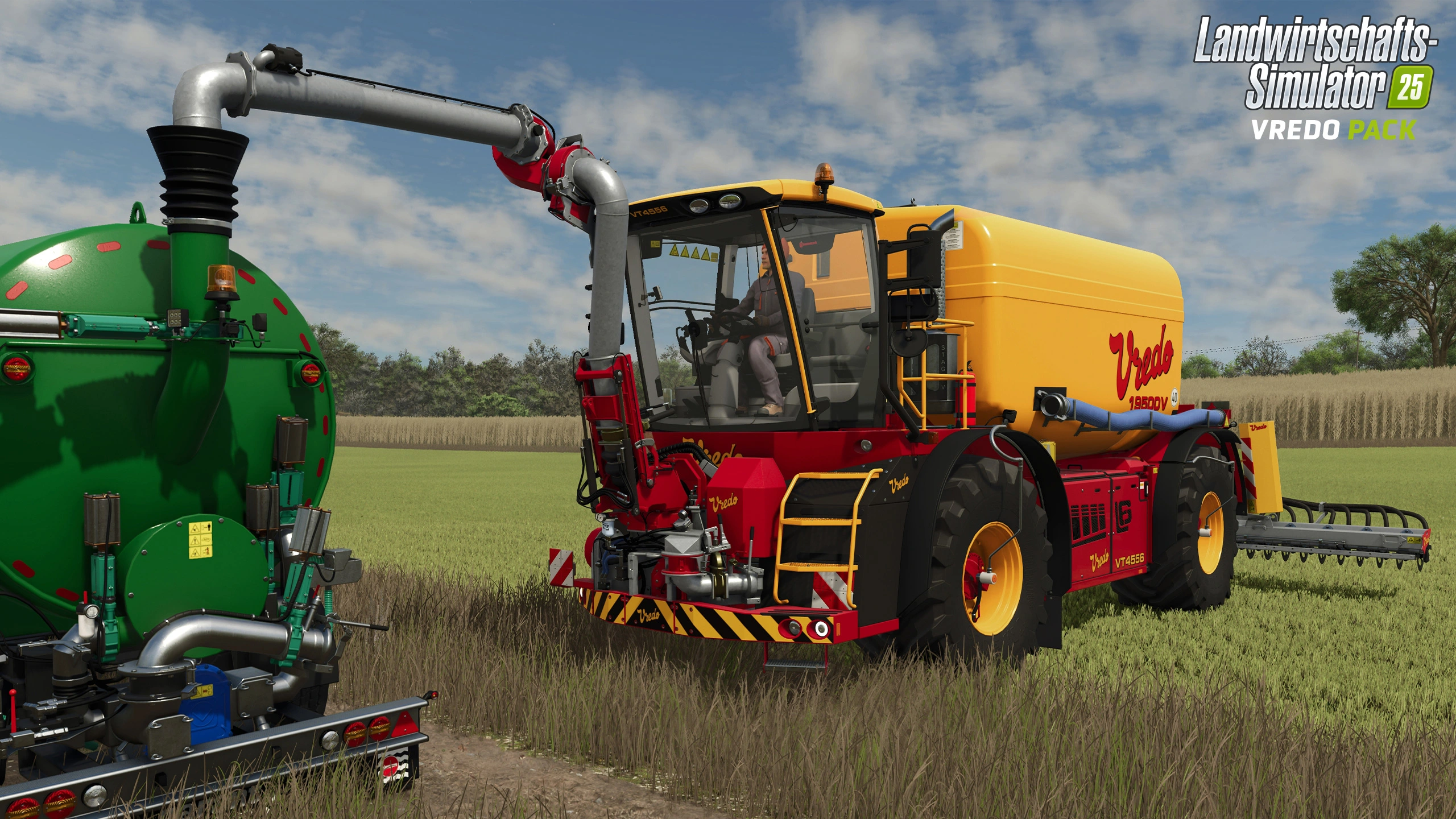 Fattoria multiplayer con trasemina Vredo e logistica del liquame in Farming Simulator 25