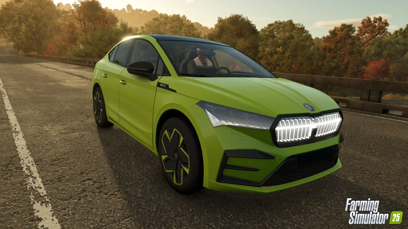 Farming Simulator'da Škoda Enyaq Coupé RS iV