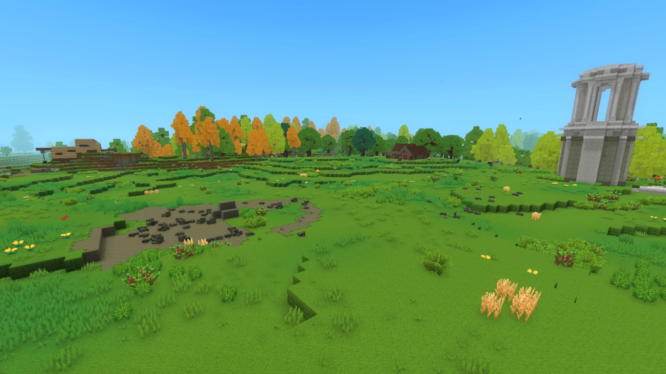 Hytale Emerald Wilds: ampie pianure ideali per fattorie e basi