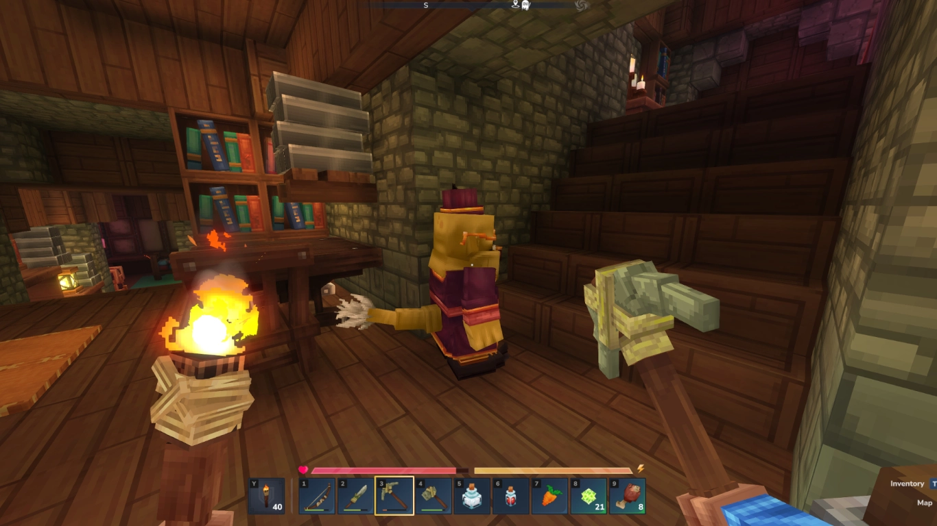 Hytale Hidey Hole: base sotterranea dal Klops con bottino