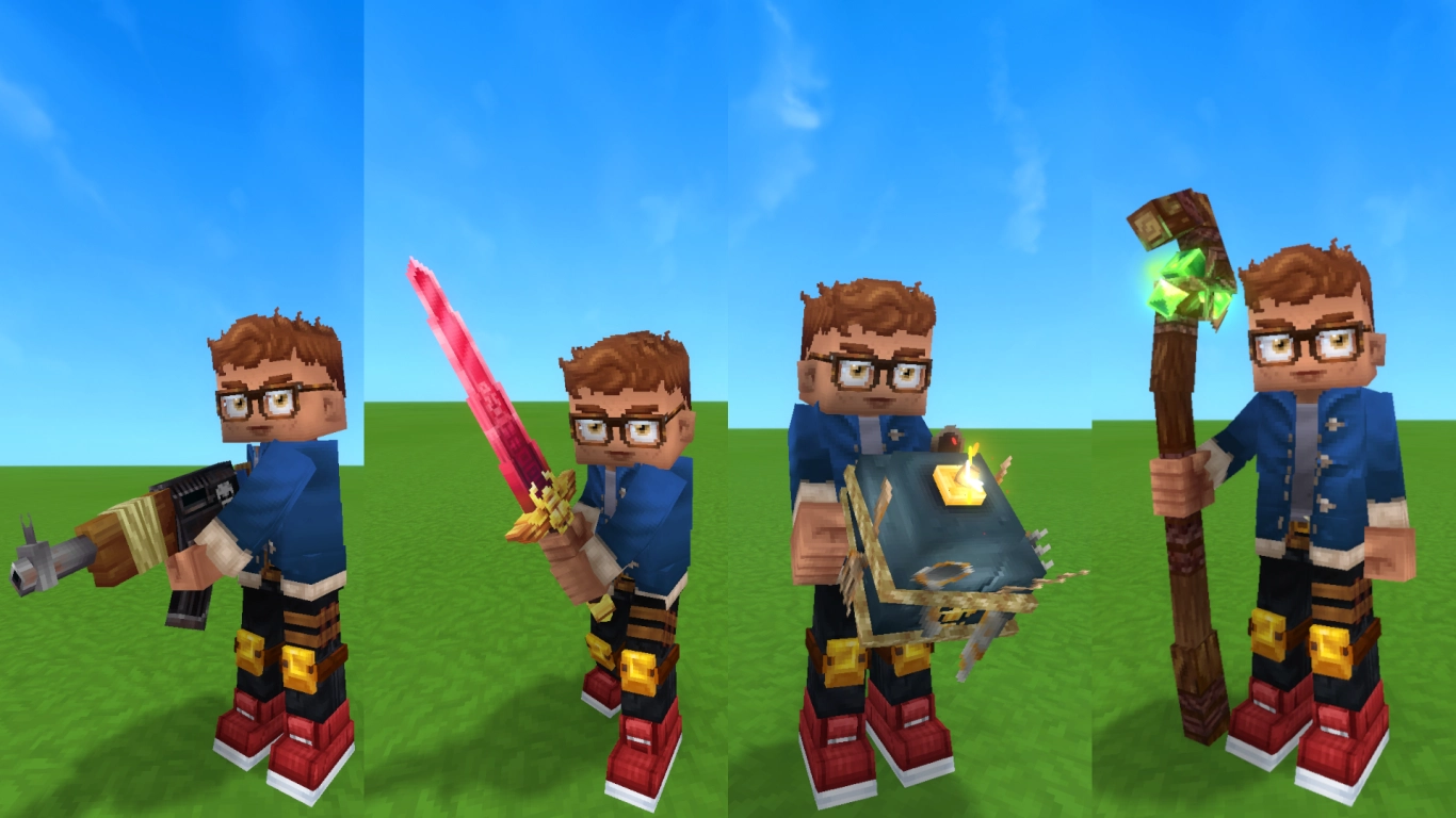 Hytale Waffen und Upgrades im Creative Mode