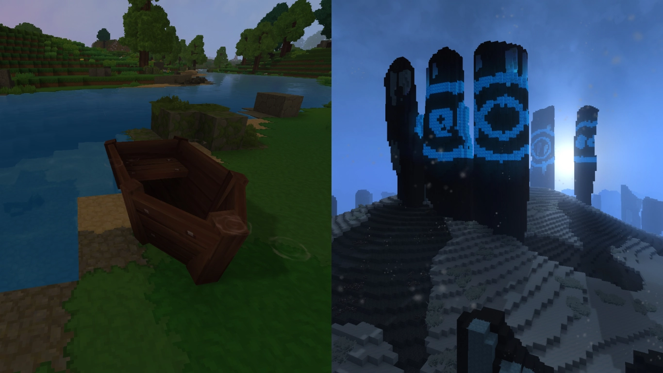 Hytale Fortbewegungsmittel und Ancient Gateway Fragmente
