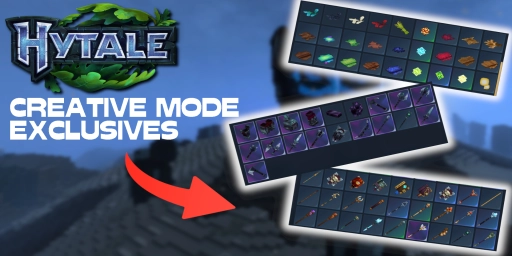 Hytale Creative Mode: Exklusive Features, Erze, Waffen und Items