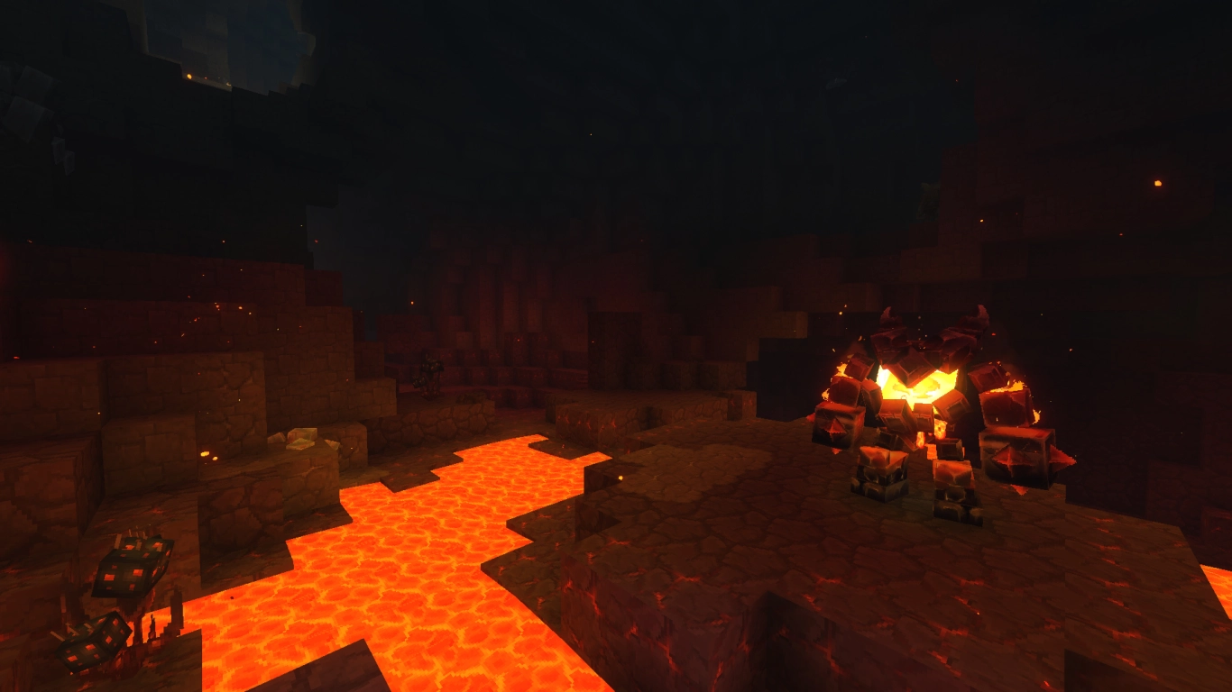 Hytale djupa grottor i zon 1: samla järn, svampar och kristaller