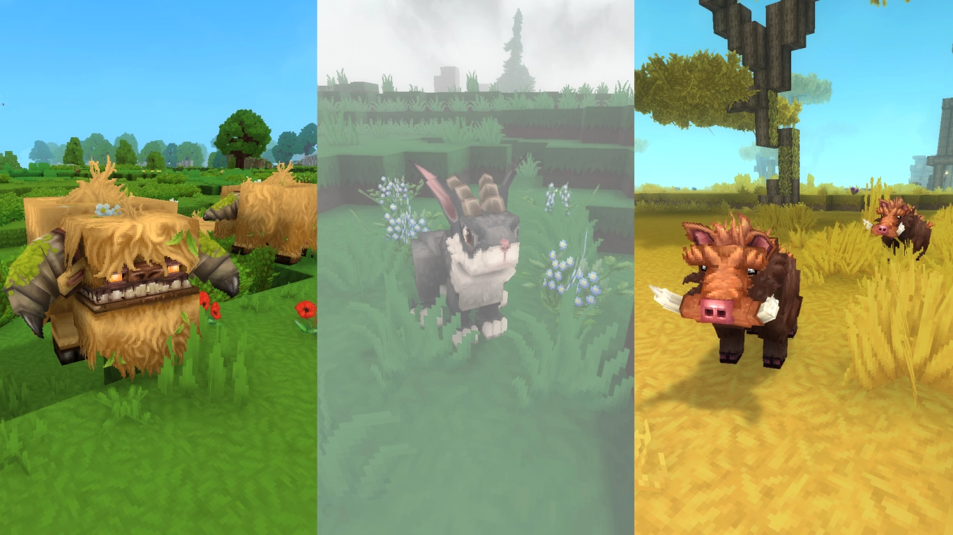 Trouver et apprivoiser tous les animaux de Hytale selon les zones