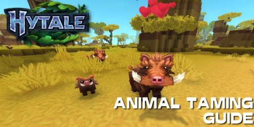 Hytale - apprivoiser les animaux : bétail, nourriture et produits Teaser Image
