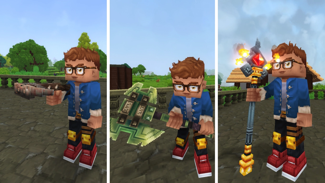 Panoramica delle buone armi di Hytale per i combattimenti PvE