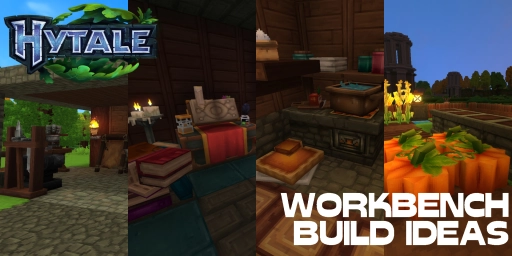 Colocar as bancadas de trabalho de Hytale de forma inteligente: ideias de edifícios para o teu mundo