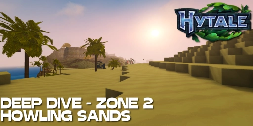 Hytale zon 2-guide: Howling Sands, torium, biom och grottor Teaser Image