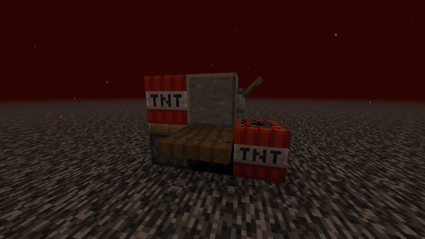 Setup for Destroying Bedrock