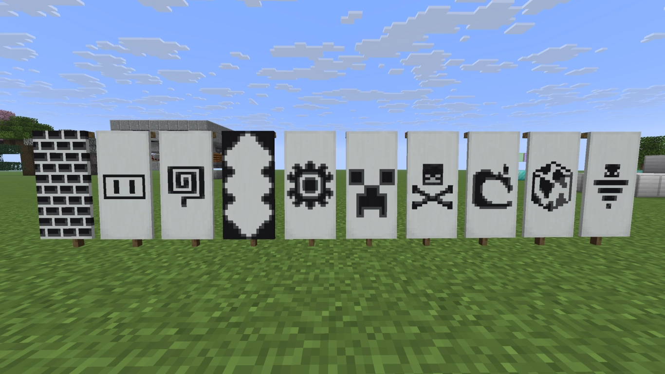 Minecraft'ta Nadir Banner Desenleri