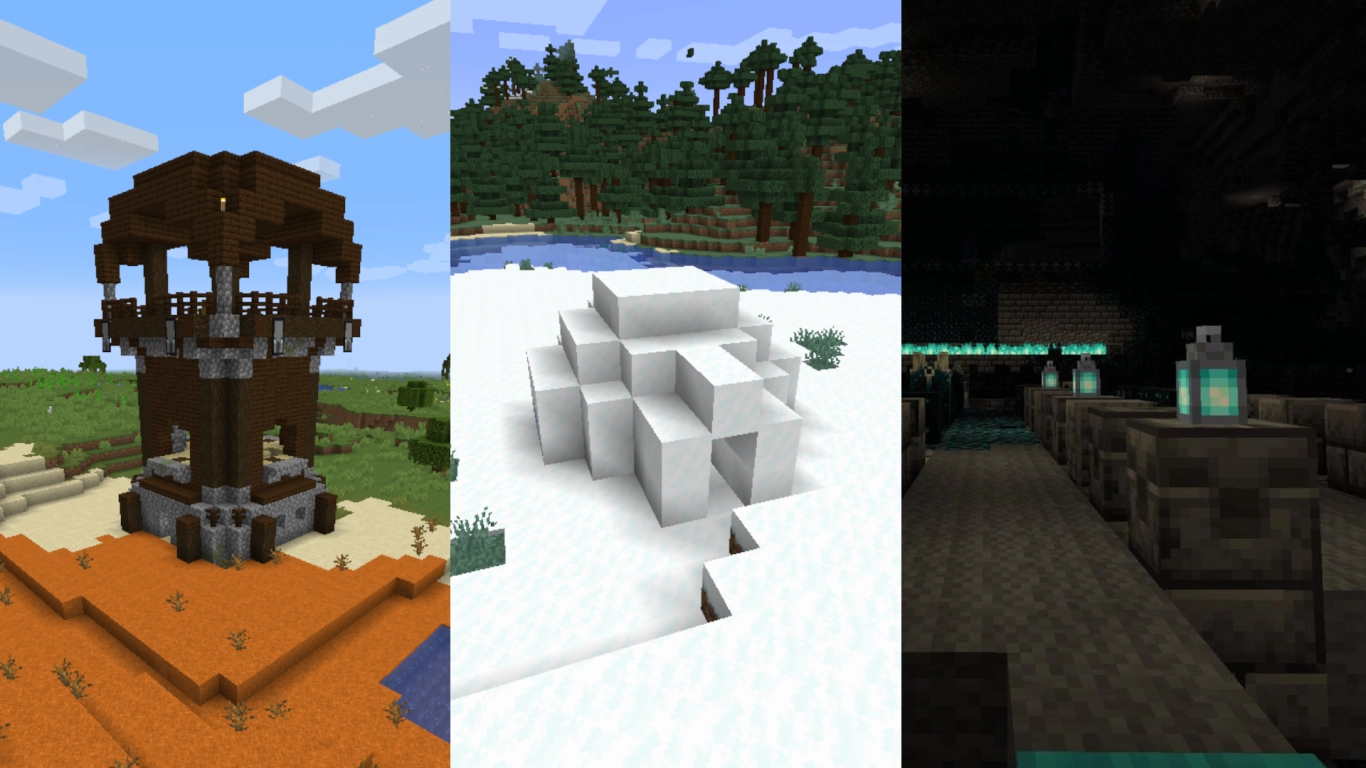 Interesujące budowle w Minecraft