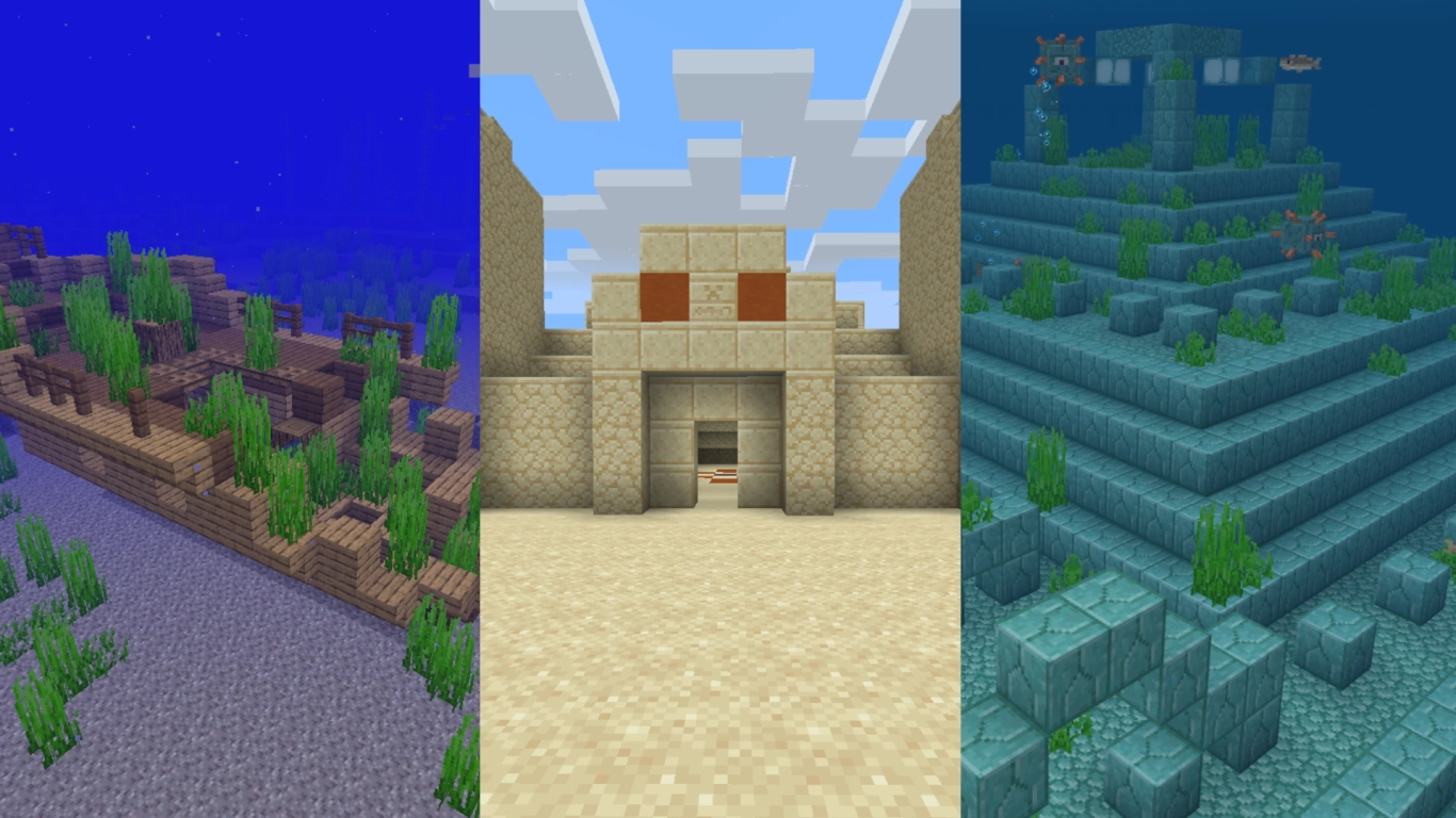 Przydatne struktury Minecraft