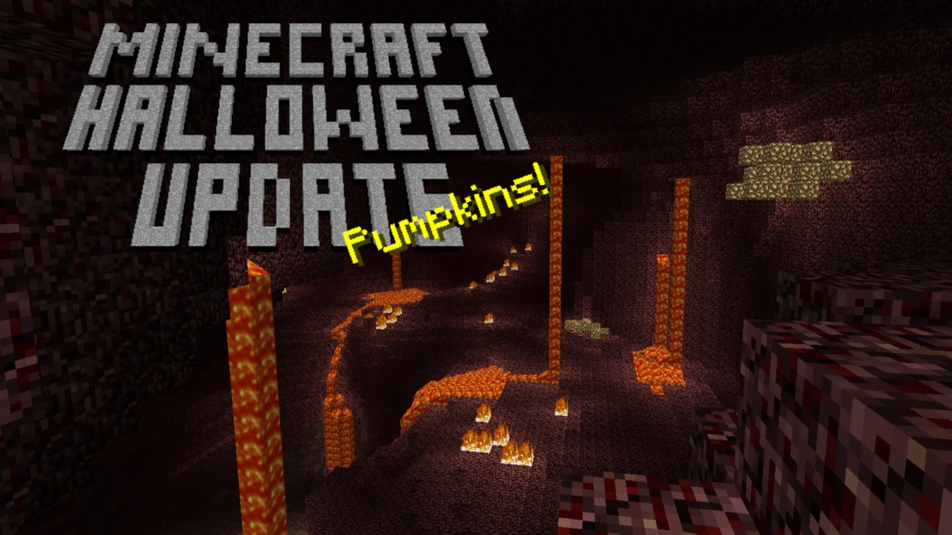 Mise à jour d’Halloween Alpha 1.2 de Minecraft avec Nether et biomes