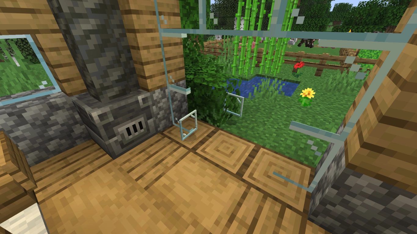Minecraft Silk Touch Verzauberung baut Blöcke in Ursprungsform ab, etwa Stein, Glas und Korallen