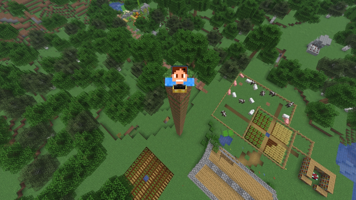 Minecraft Federfall Verzauberung reduziert Fallschaden auf Stiefeln deutlich
