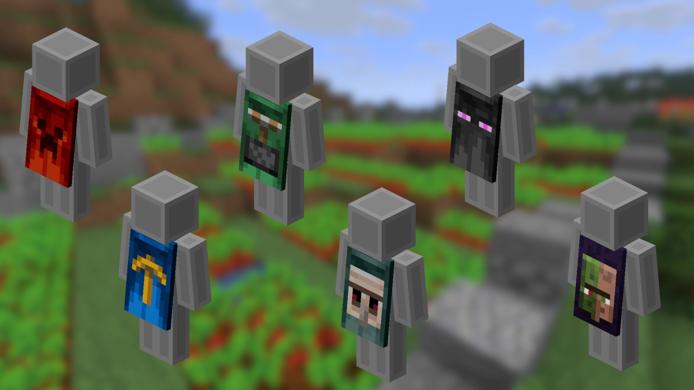 Capes MineCon et Minecraft Live rares de 2011 à 2016