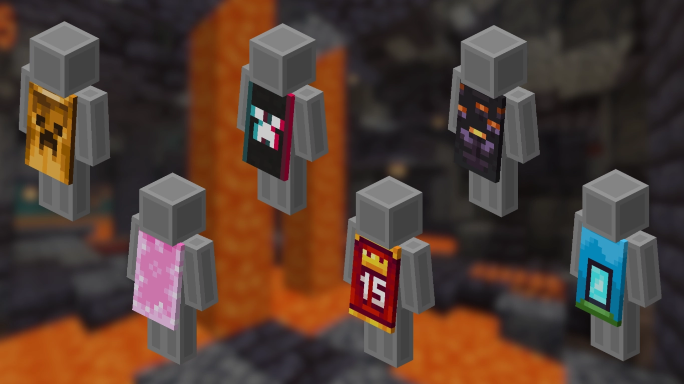 Capes d’événements virtuels dans Minecraft : Twitch, TikTok, anniversaires et plus